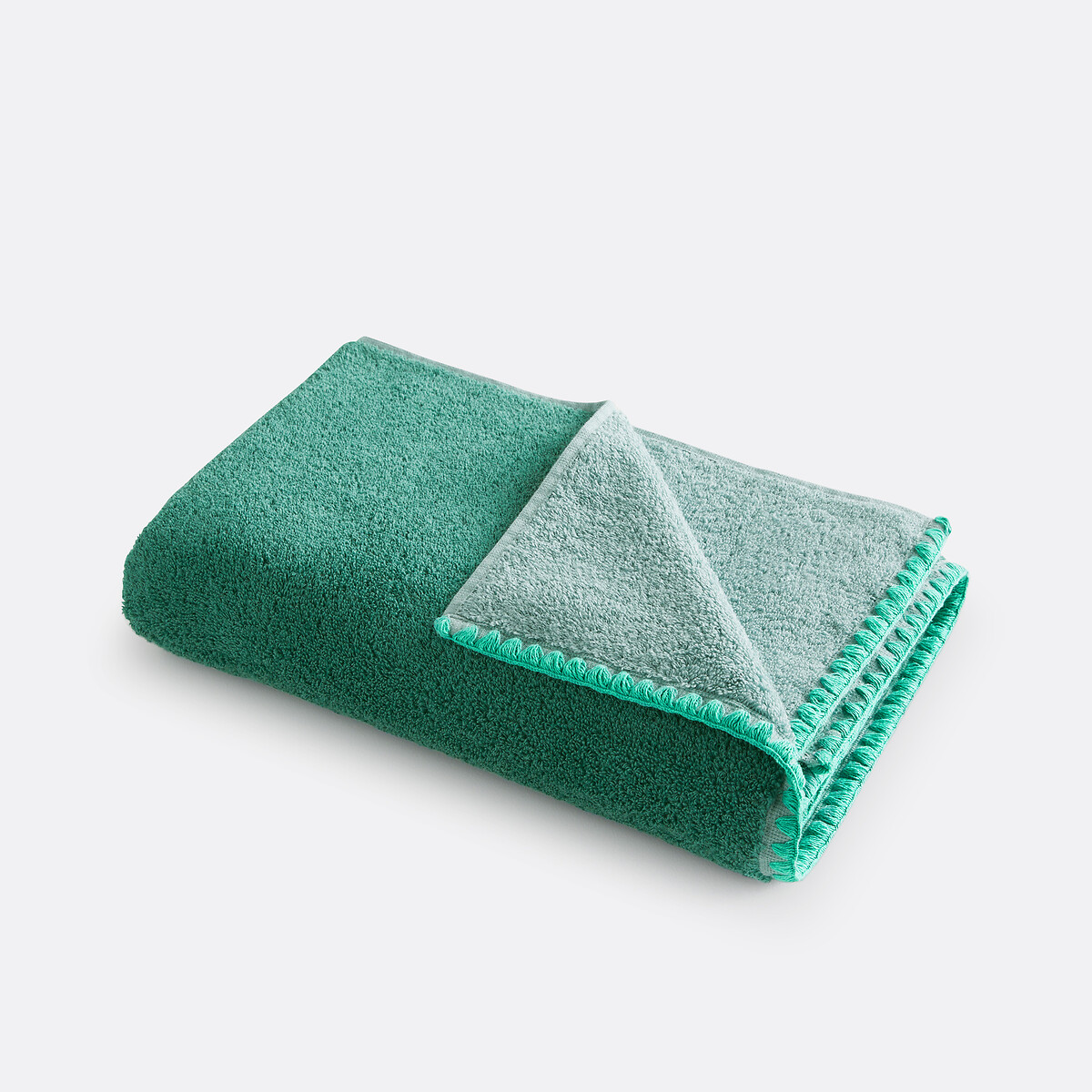 LA REDOUTE INTERIEURS<br>Toalha de banho bicolor 500 g/m2 Chamali