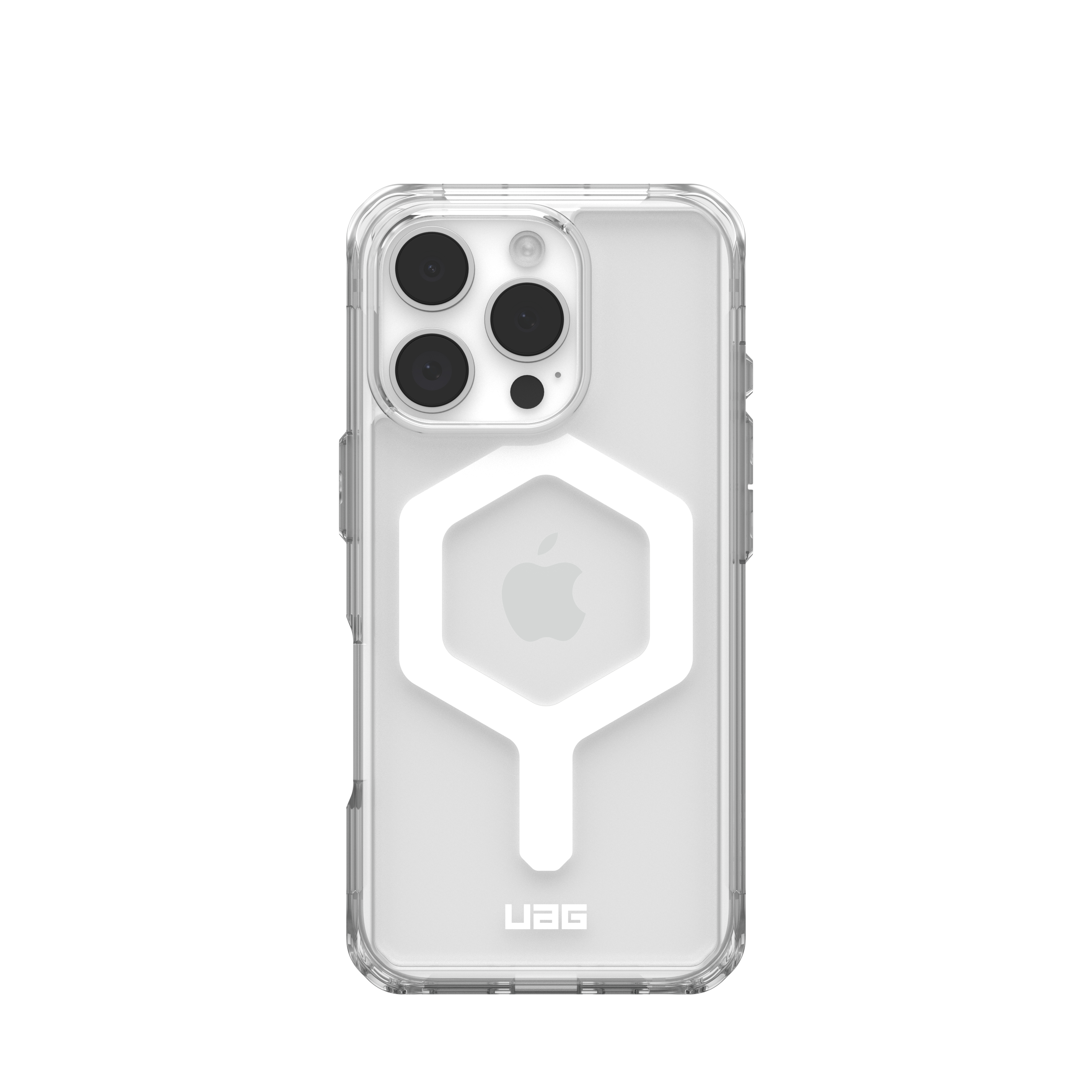 iPhone 16 Pro MagSafe Hybrid Schutzhülle Plyo (114480114341) - Transparent (Ice)