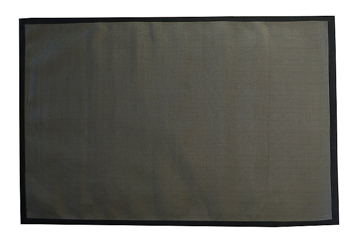 Tapis de terrasse textilène gris 120 x 180 cm