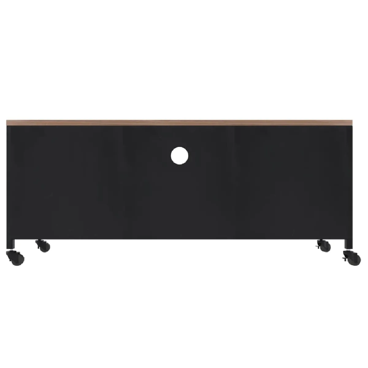 vidaXL Meuble TV 110x30x43 cm - Noir