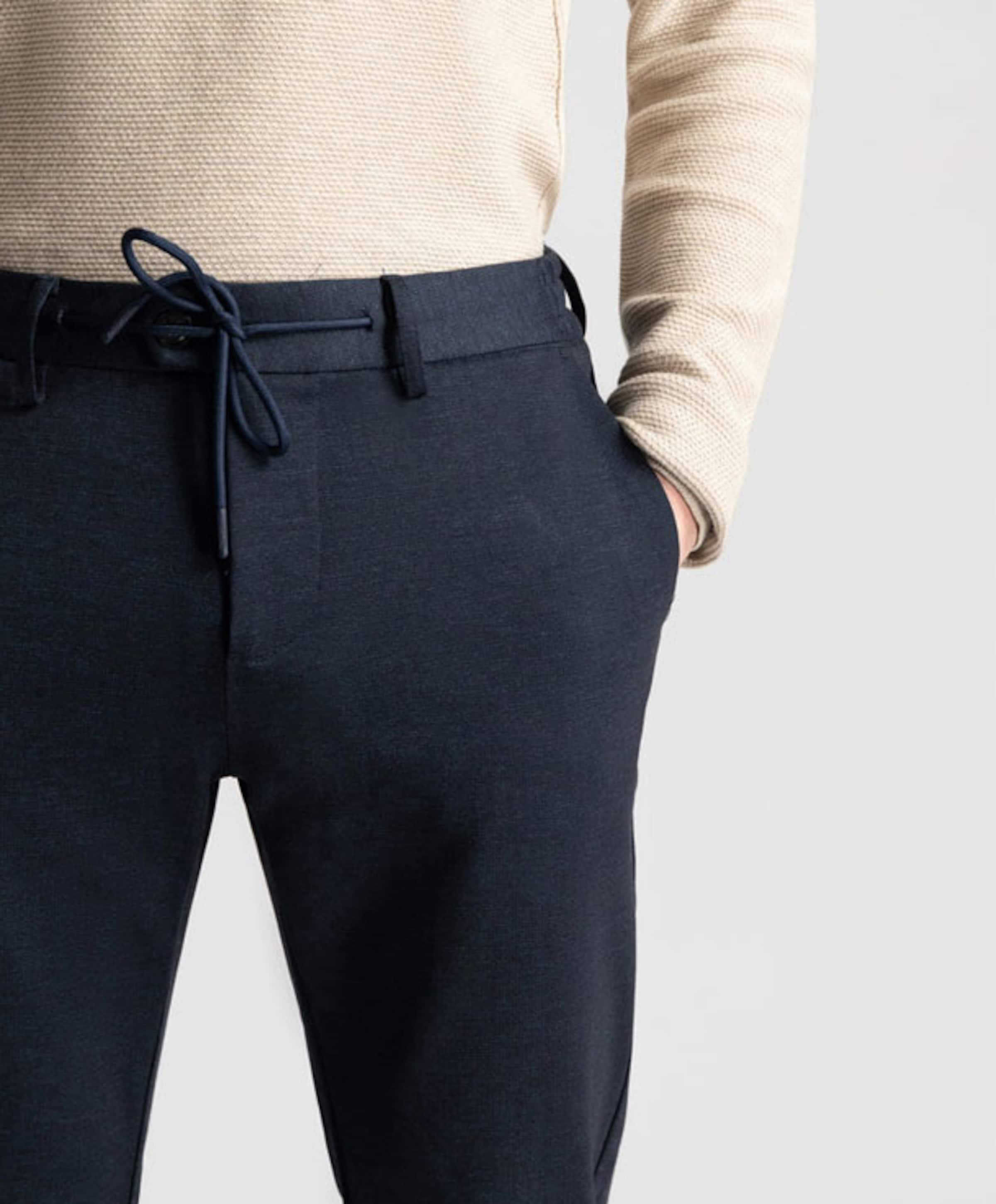 Dstrezzed Lancaster Tapered Jogger Pattern sw heren broek blauw