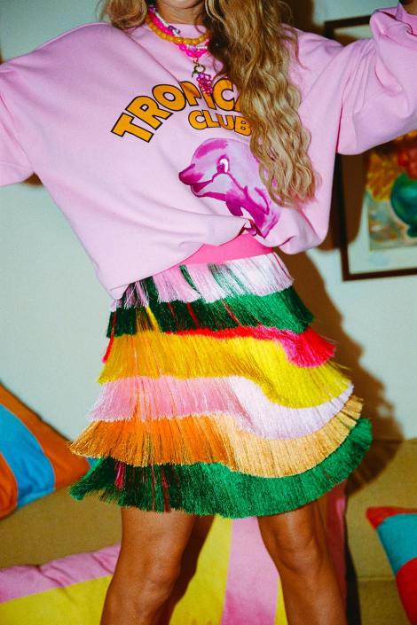 Harper & Yve multi color dames rok