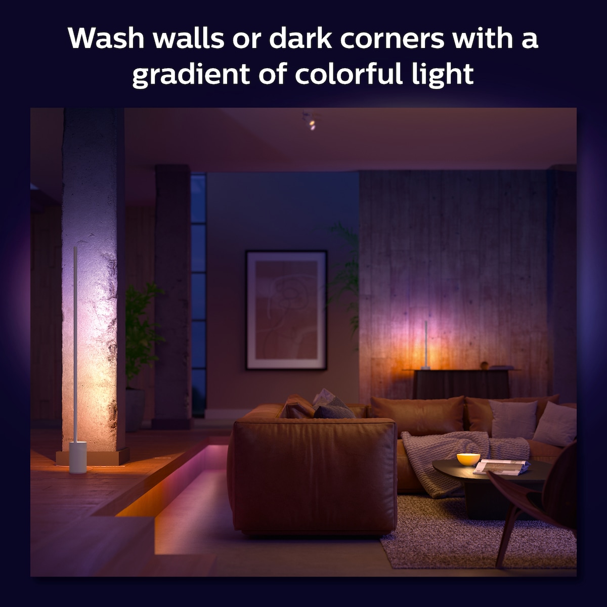 Philips Hue Gradient Signe bordlampe (hvit)
