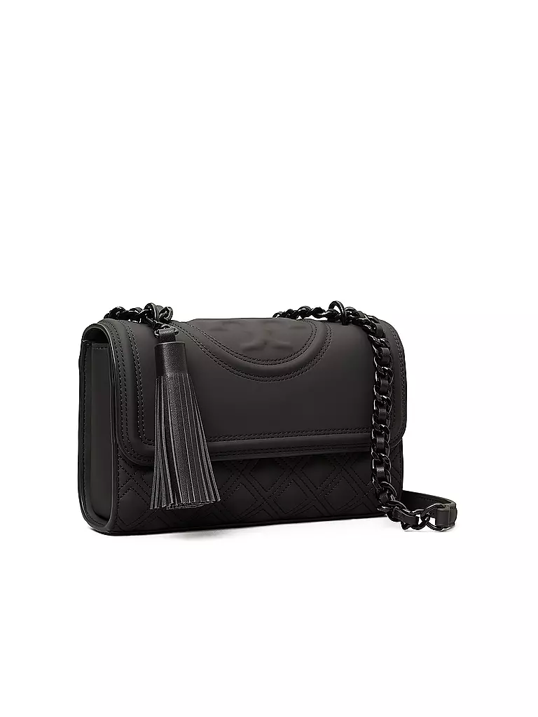 TORY BURCH Ledertasche - Umhängetasche FLEMING MATTE schwarz