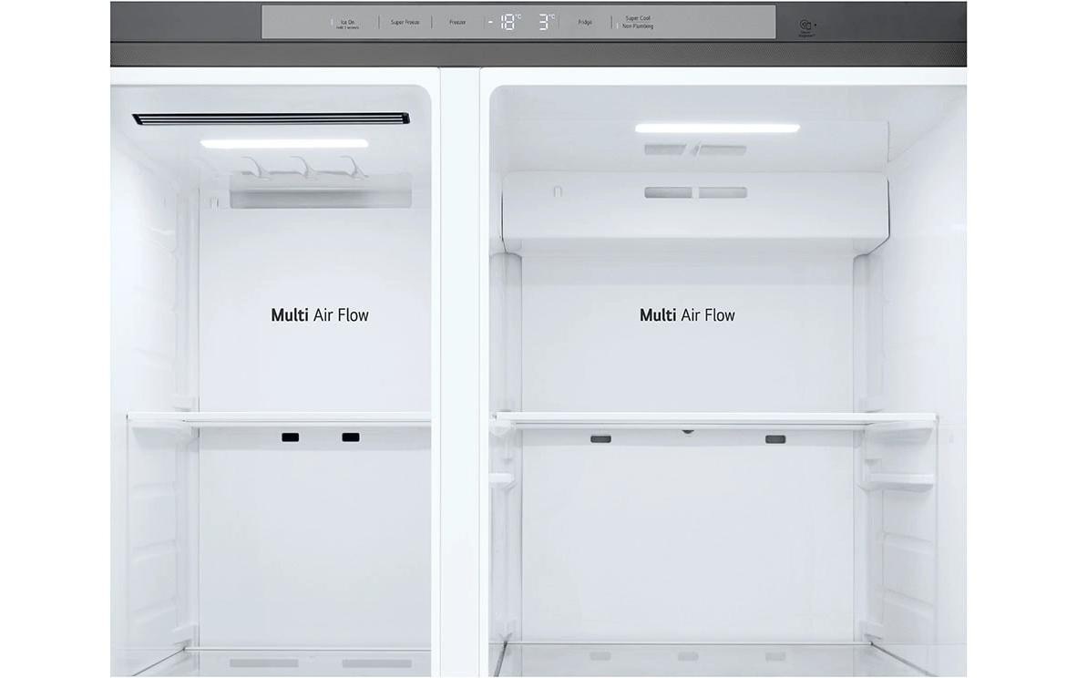 Foodcenter GSJC41PYPE Silber<br>Side-by-Side Kühlschrank