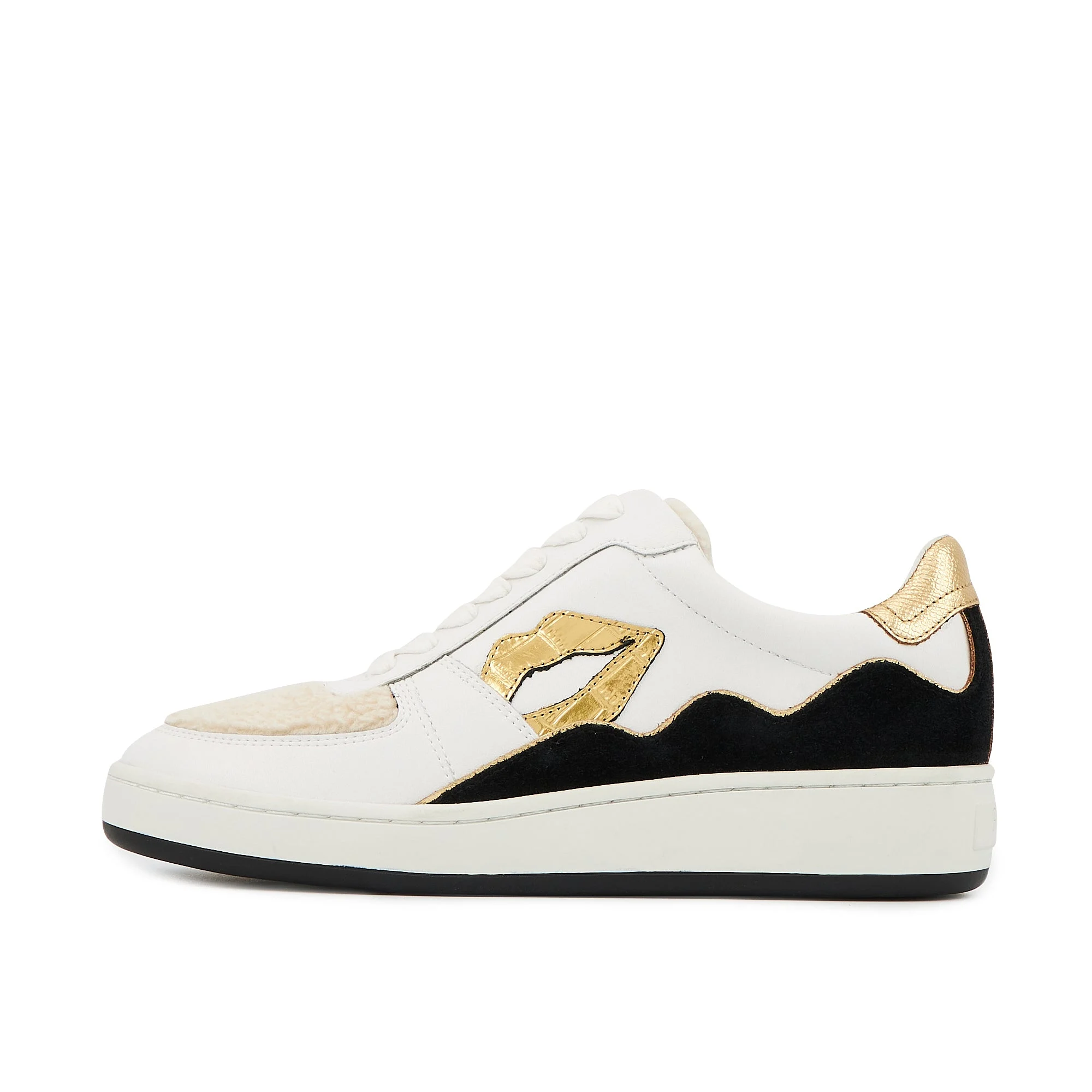 LOULOU - Sneakers en cuir | Doré