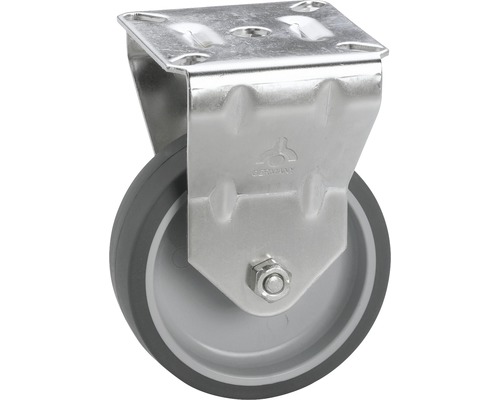 Tarrox roestvrijstalen wiel voor apparaten, draagvermogen tot 40 kg, 50x20 mm, plaatafmeting 55x55 mm