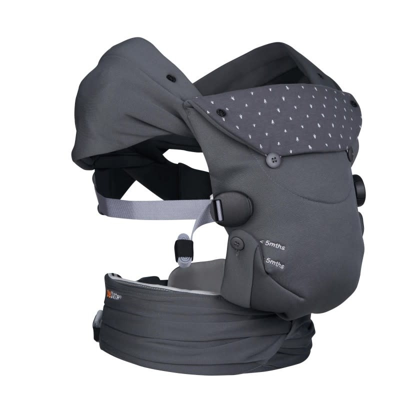 BeSafe newborn draagzak Haven anthracite Forest