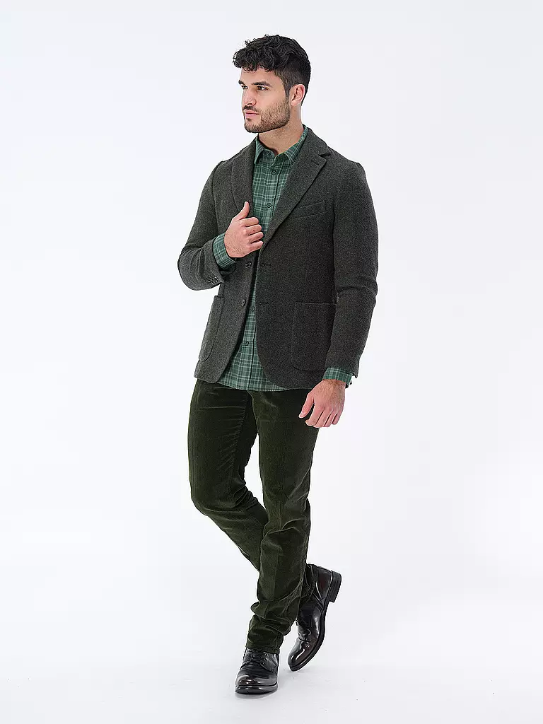 INCOTEX Cordhose dunkelgrün