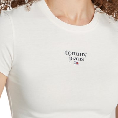 Tee-shirt à manches courtes femme Tjw Slim Essential Logo1 TOMMY HILFIGER