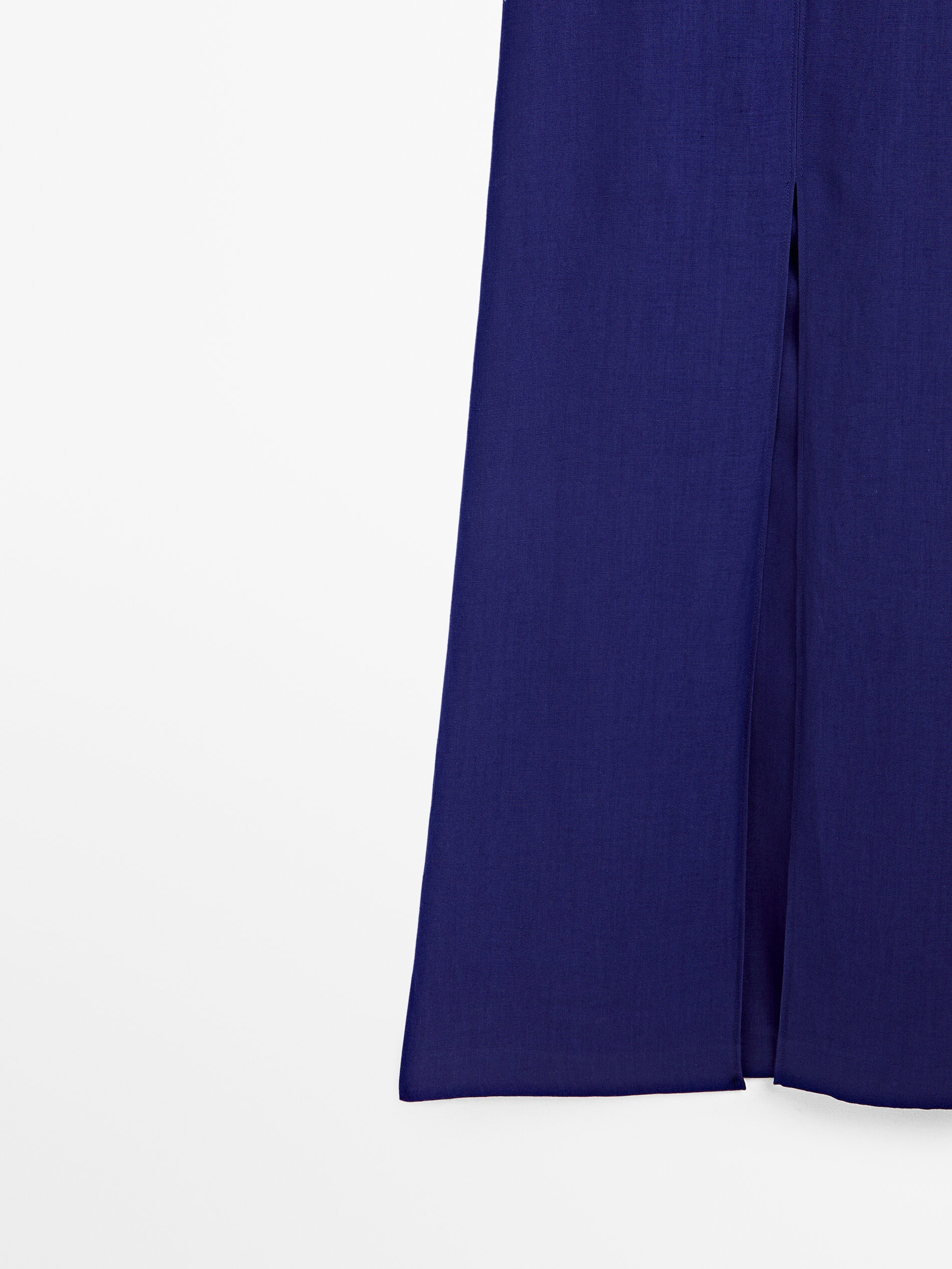 Vestido com alças cruzadas nas costas - AZUL