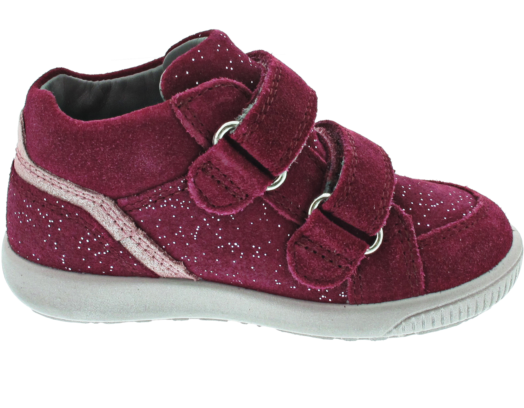 Superfit Starlight Klettlauflernstiefel rot