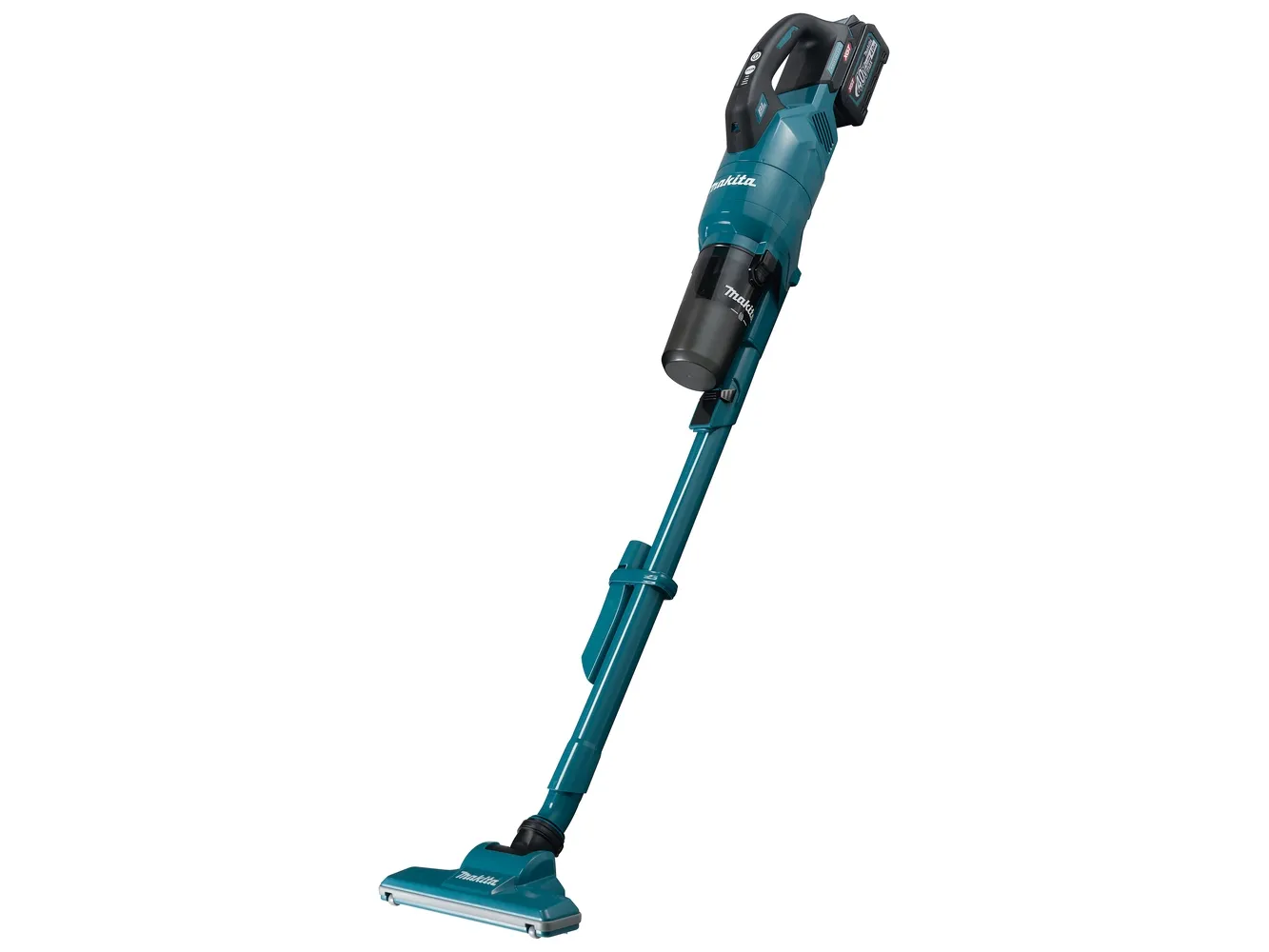 Makita CL003GZ, Stick vakuum, Poseløs, Blå, 0,25 L, 1 m³/min, Rektangulær