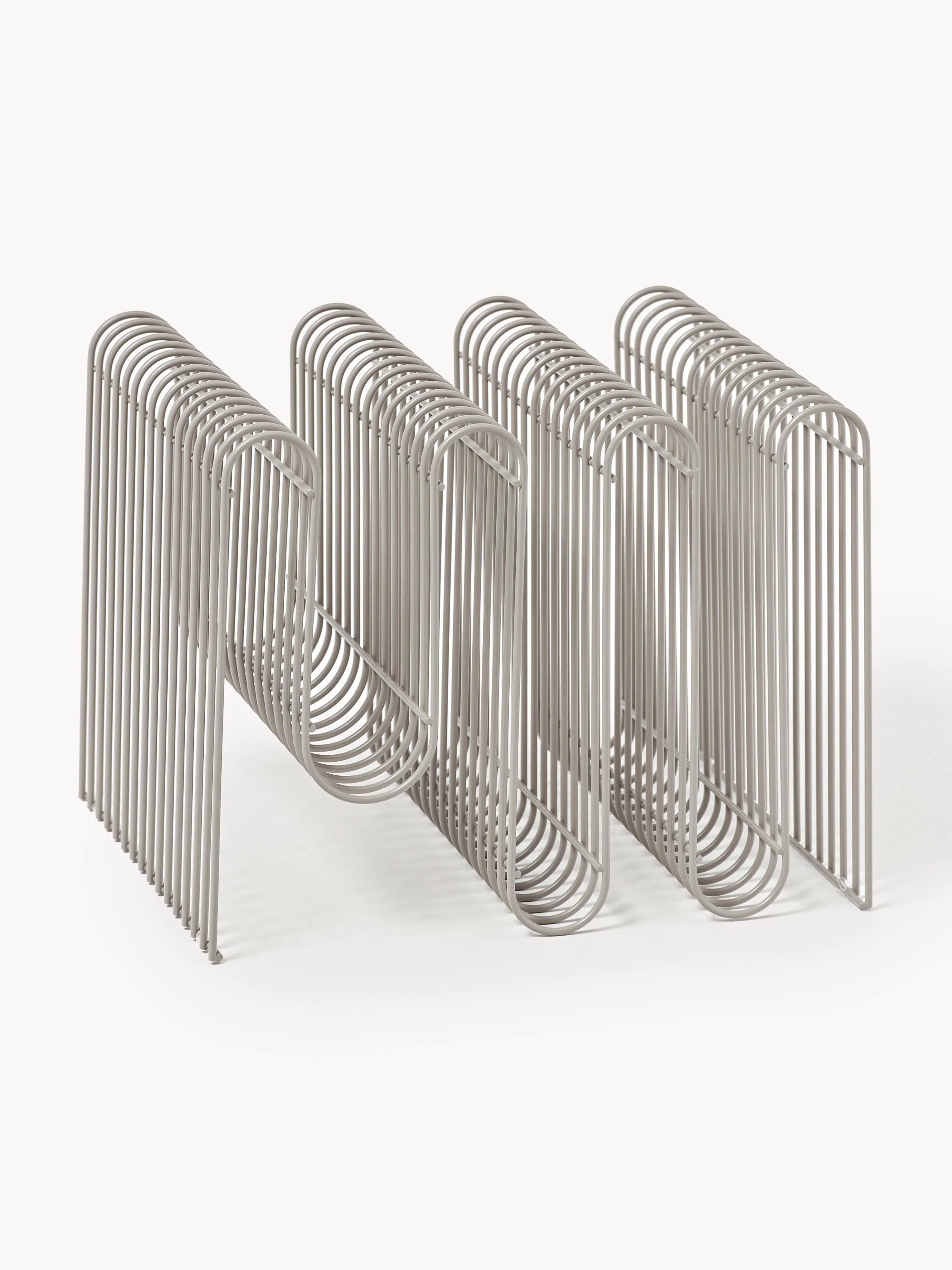 Tijdschriftenhouder Curva van metaal