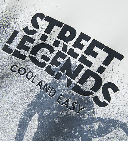 Name It Bluse - NkmValiant - Bright White/Street Legends