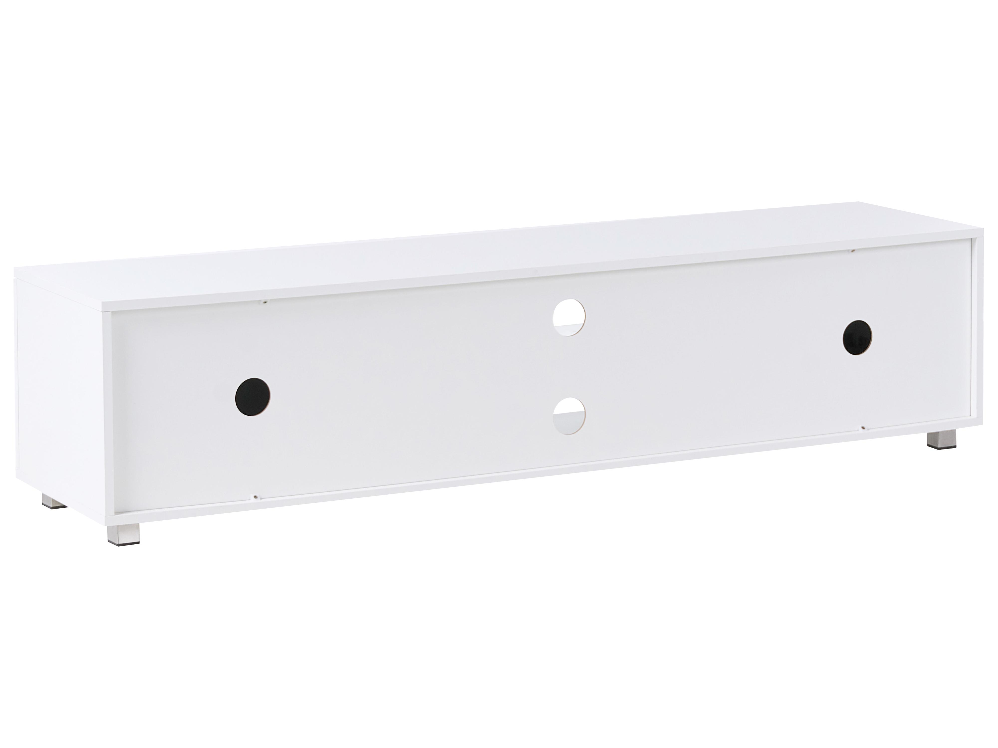 TV-meubel met LED BANFF Wit