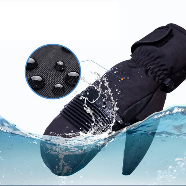 Touchscreen vandtætte & varme skihandsker L