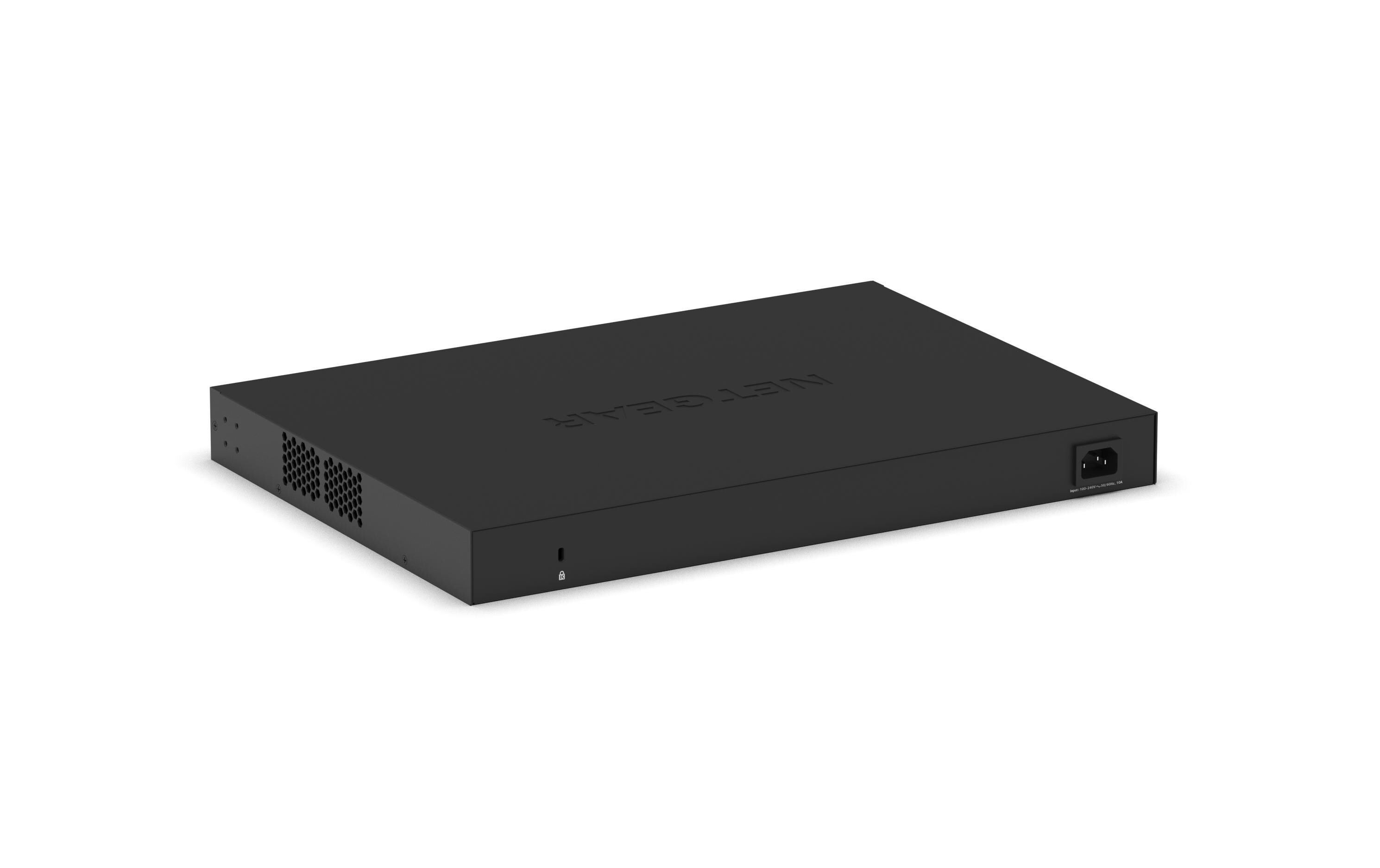 PoE++ Switch MS324TXUP 28 Port<br>24-Port Multi-Gigabit (2.5G) Ethernet Ultra60 PoE++ Smart Switch mit 4 SFP+ Ports