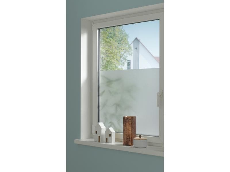 Gardinia Fensterfolie Privacy 90 x 150 cm Statisch haftende Fensterfolie