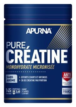 Pure Créatine Apurna Goût neutre - 500g