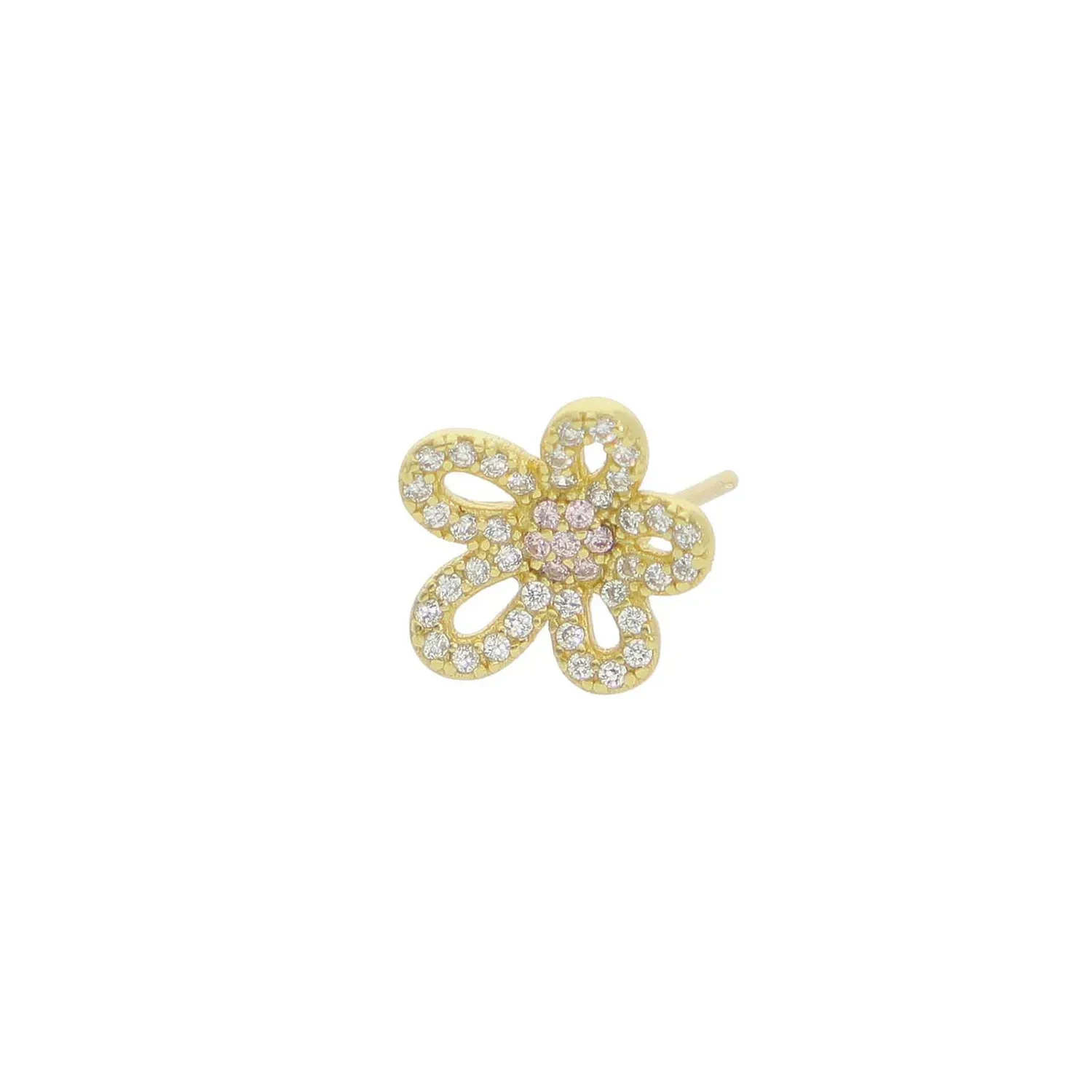 Nuni Copenhagen Delilah Ørering Single 18 kt. Forgyldt Sølv A1348