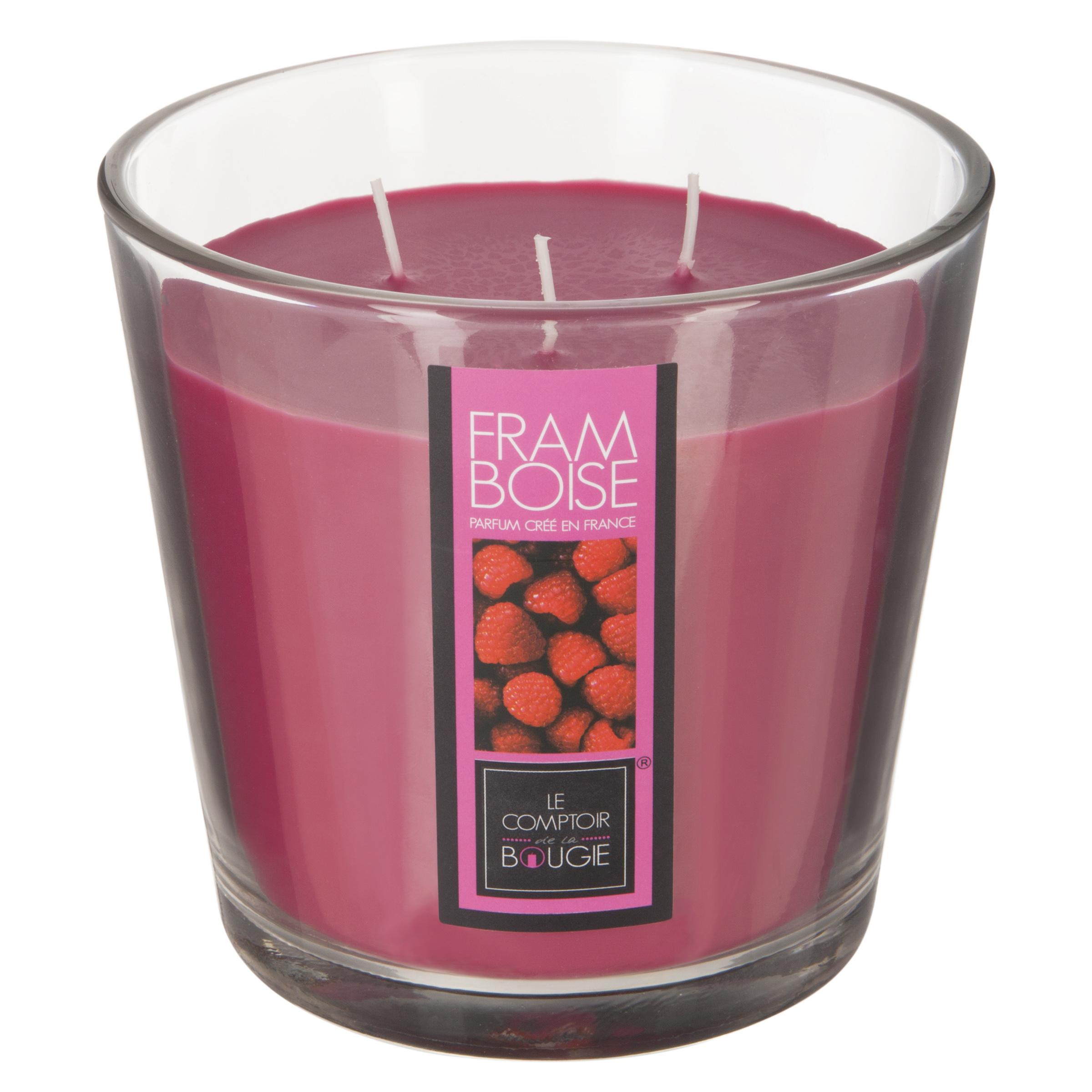 BOUGIE PARFUMEE VERRE NINA 500G