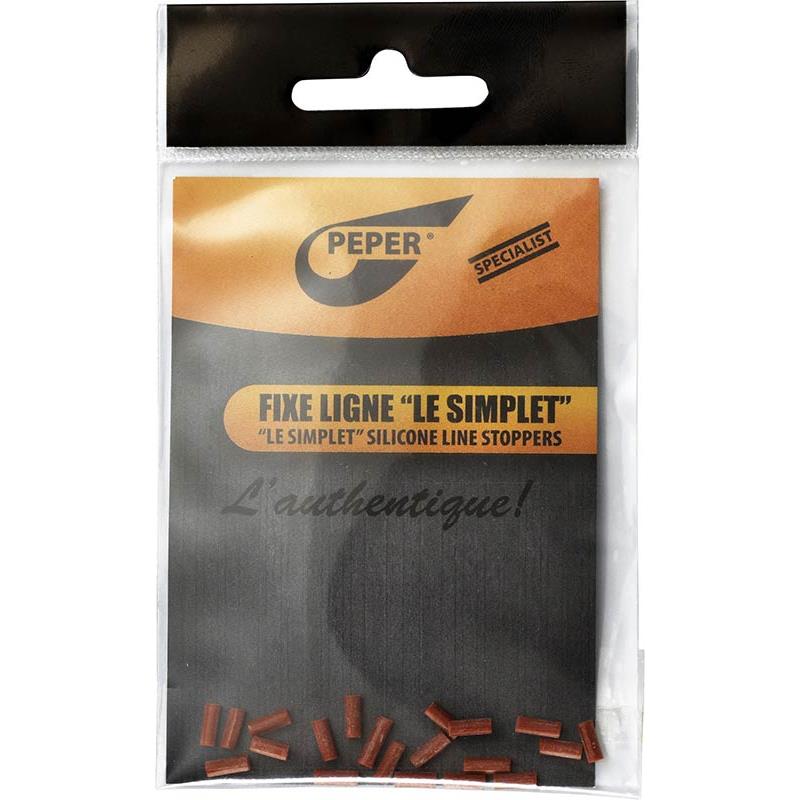 Fixe-Ligne Silicone Plastilys Peper Le Simplet - Par 20