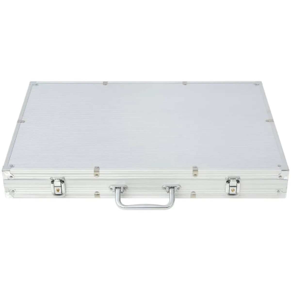 vidaXL Jeu de poker - 1000 jetons Laser Aluminium