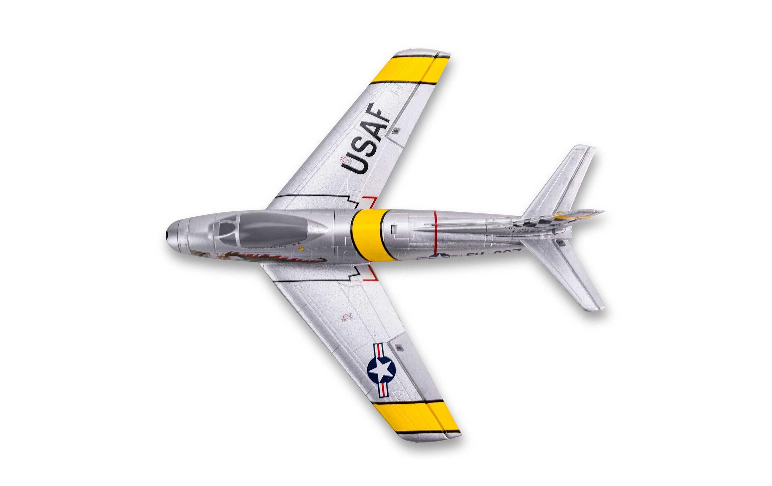 Impeller Jet UMX F-86 Sabre 30 mm EDF, 442 mm BNF Basic<br>Kleines F-86 Flugmodell mit 442 mm Spannweite und 30 mm Impeller
