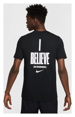 T-shirt Nike Dri-Fit Running IYKYK Noir Homme