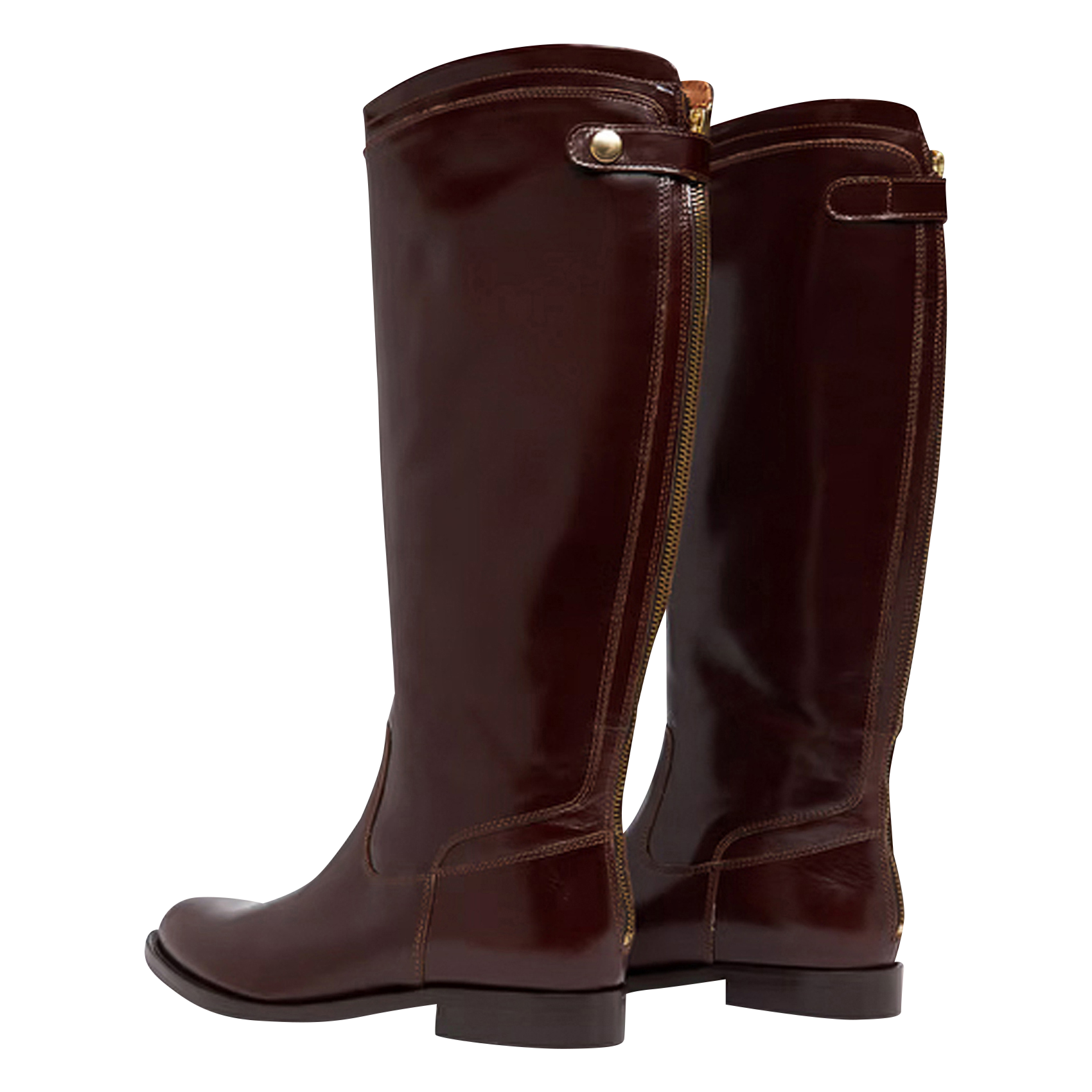 AUROS - Bottes en cuir | Marron