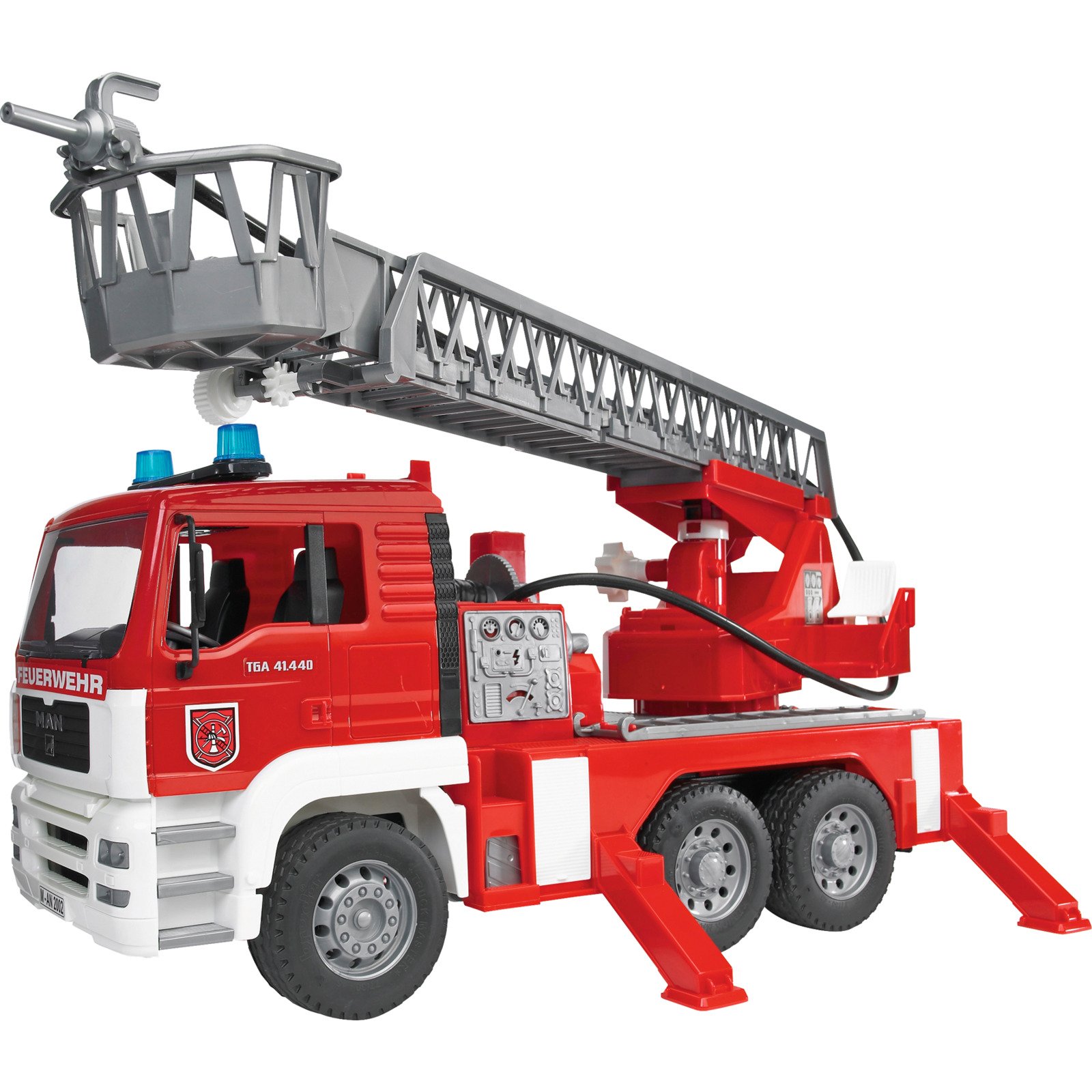 Bruder Feuerwehr mit Drehleiter