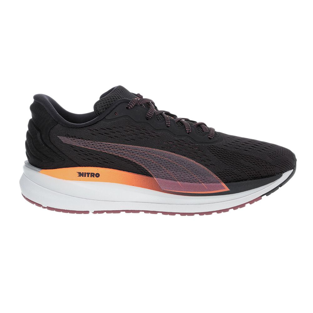 Puma MAGNIFY NITRO SURGE - Chaussures Running Homme puma black/ultra orange