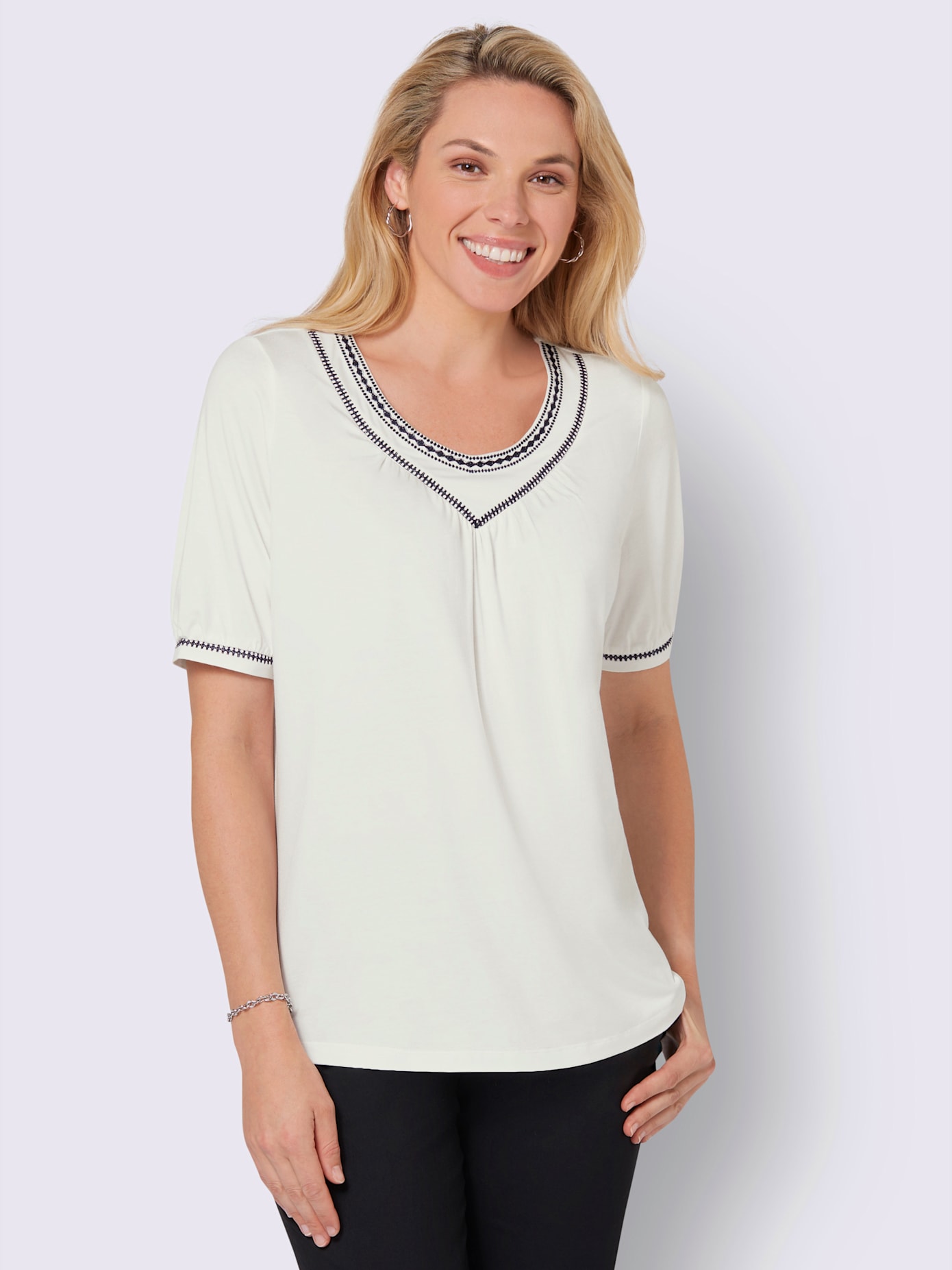 T-shirt coupe affinante