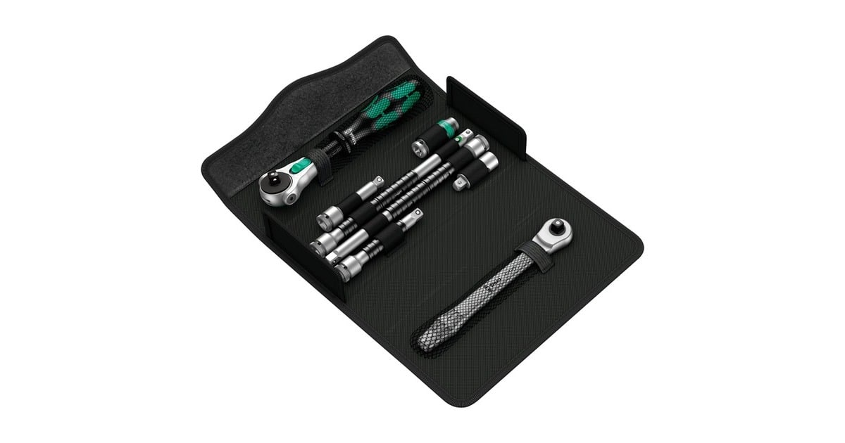 WeraKraftform Compact Zyklop MS1 Metal/Speed ratel, 1/4