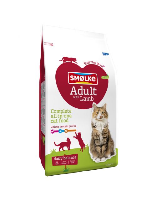 Smolke Cat Adult Complete All-In-One Lam&Kip&Vis - Kattenvoer