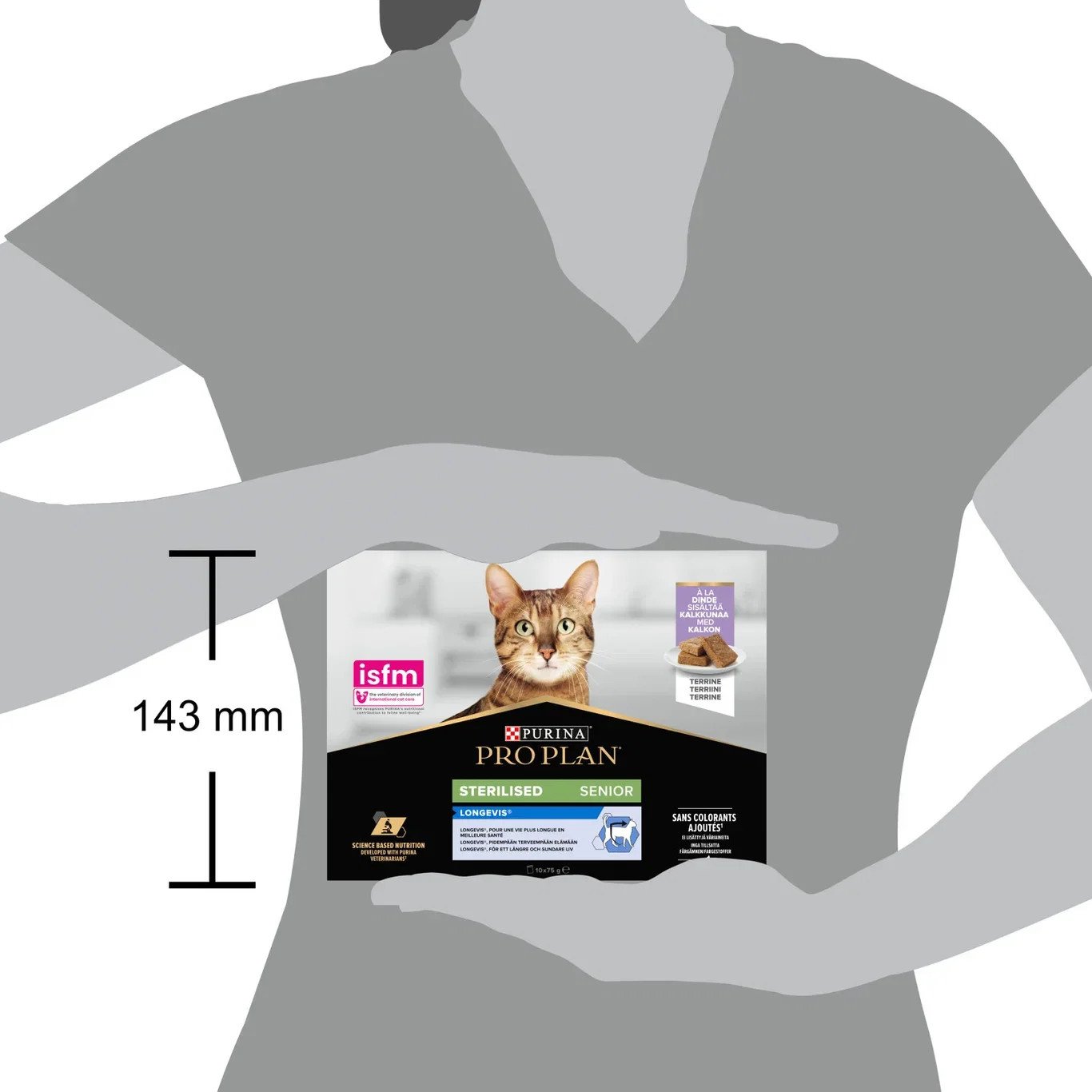 Pro Plan Sterilised Senior 7 10x75 g