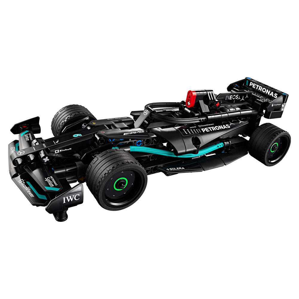 (240-tlg. Set) Technic Klemmbausteine Race Car Auto Spielzeug Pull-Back Modell Bausatz (42165) Lizenziert - Mercedes-AMG F1 W14 E Performance