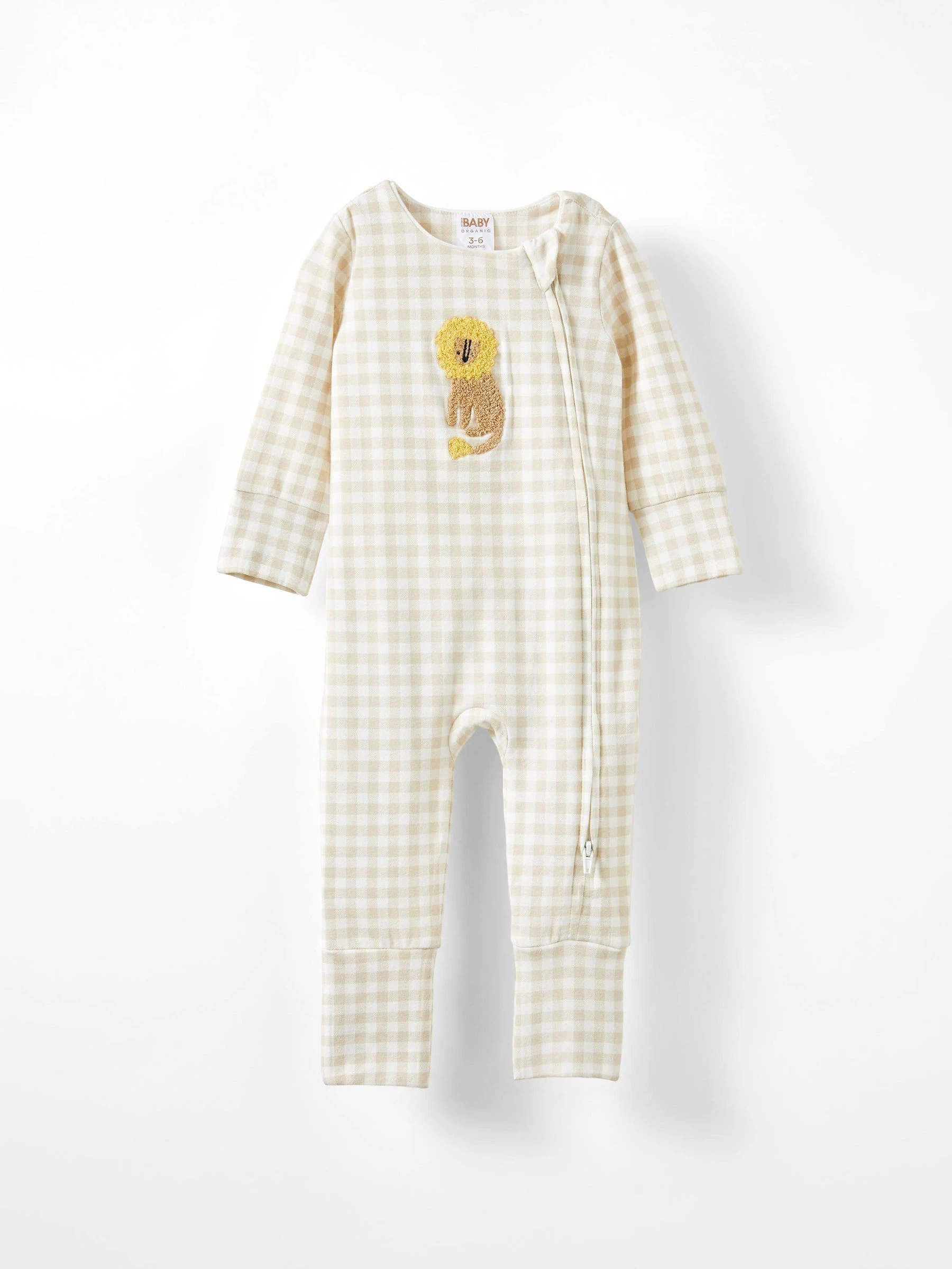 Crème Duif - Cotton On Long Sleeve Zip Romper
