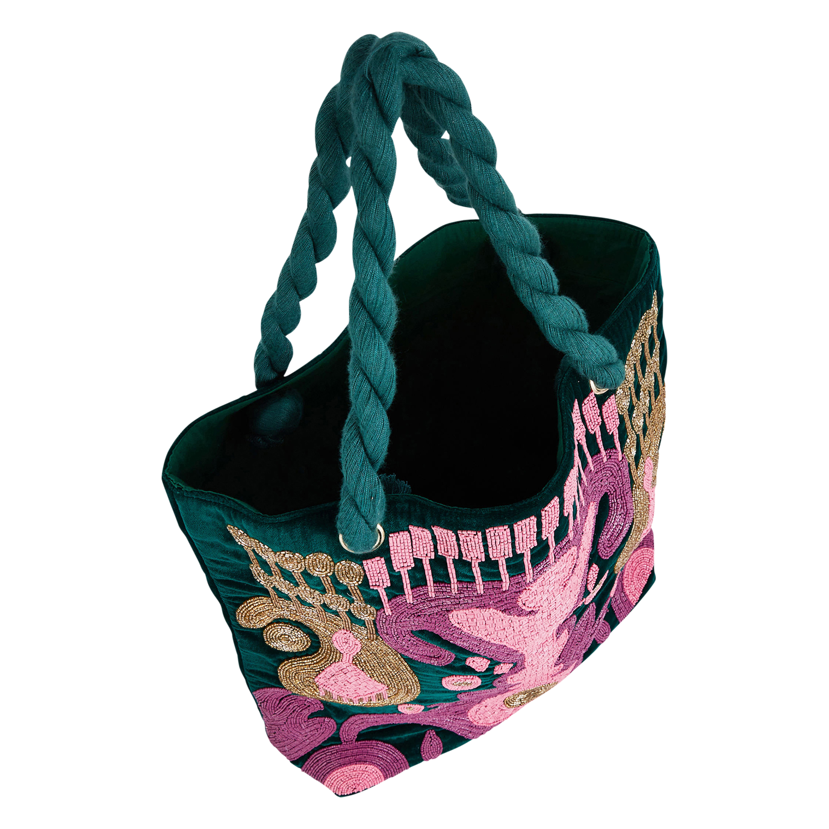 AWAKE - Sac cabas brodé | Vert