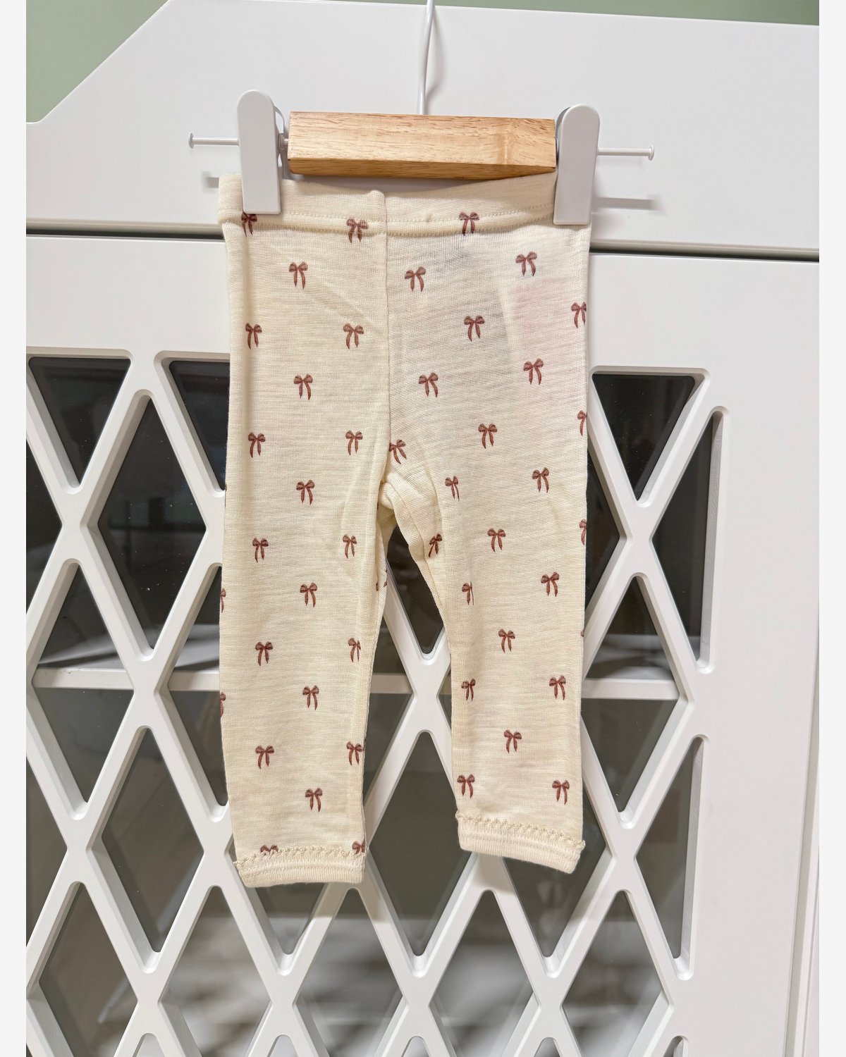 Ullbukse Leggings Baby – 60% Merino, 40% TENCEL Modal | Nalu Wo/Mo Slim Legging