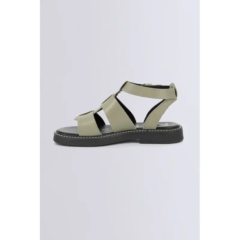 Kick lila Kaki SANDALES Cuir Femme