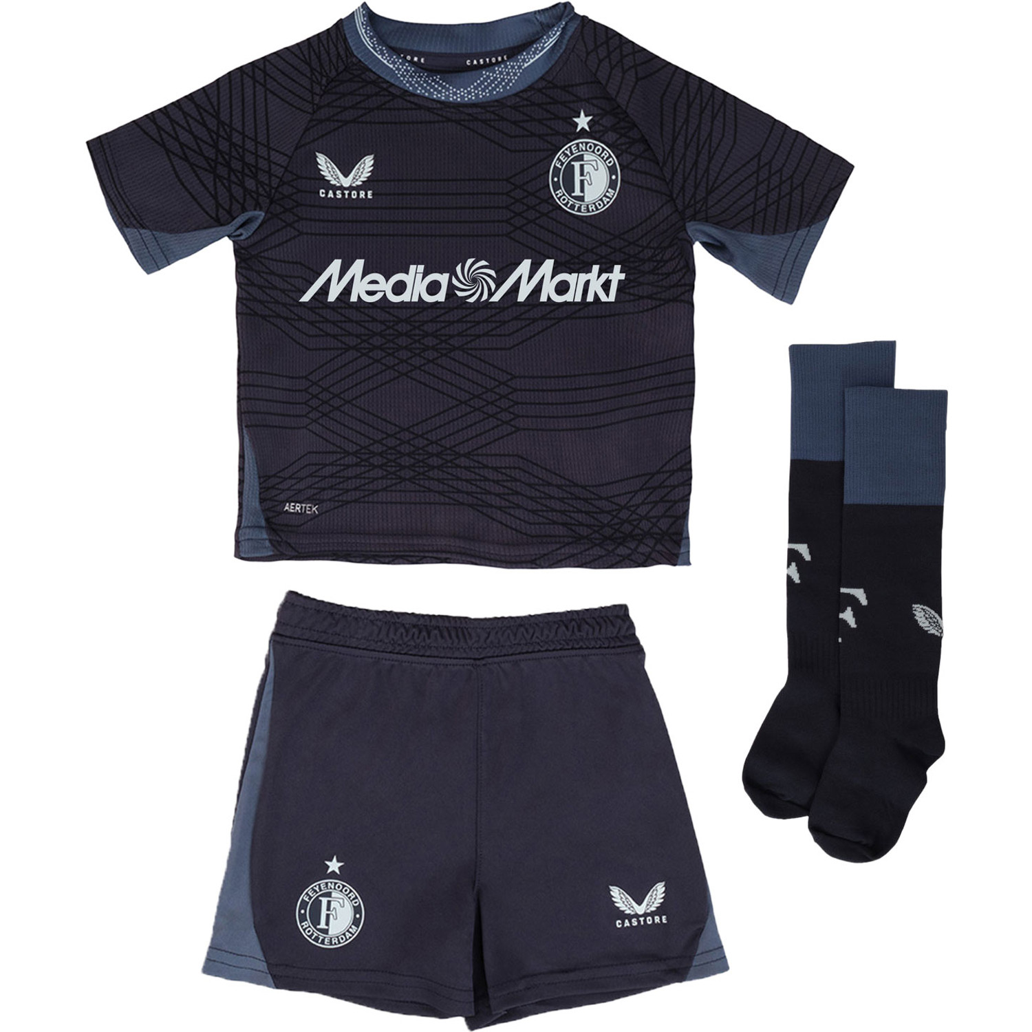 Castore Feyenoord Uit Tenue Little Kids 2025/2026