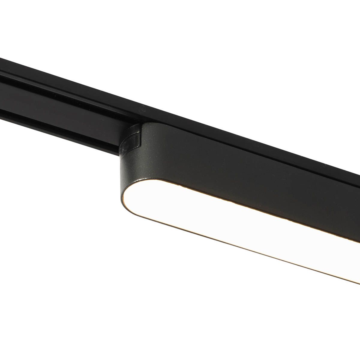 Moderne plafondlamp zwart voor railsysteem 1-fase 10W 3000K - Magnetic Marra
