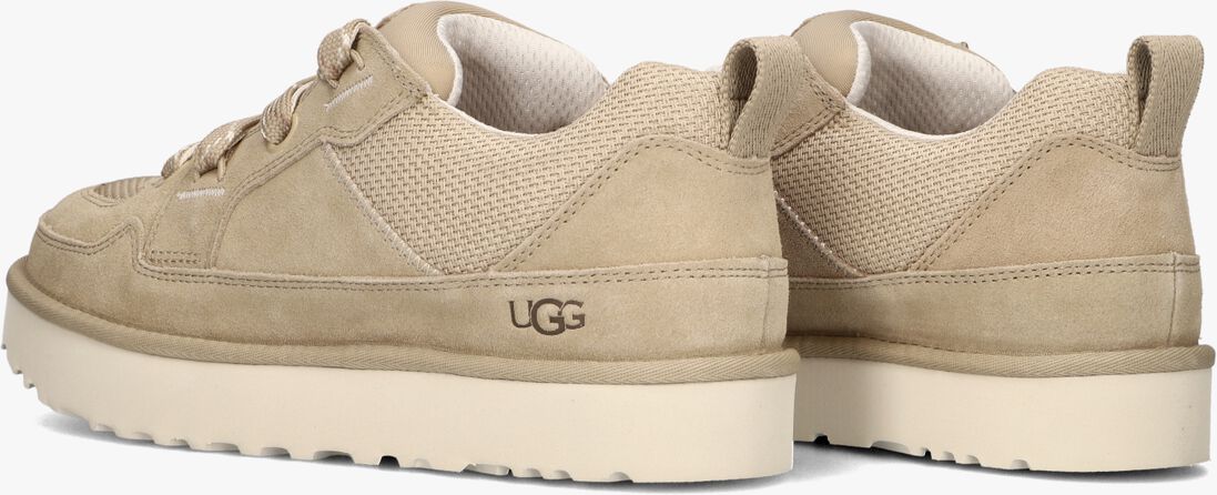 beige ugg lage sneakers m lo lowmel