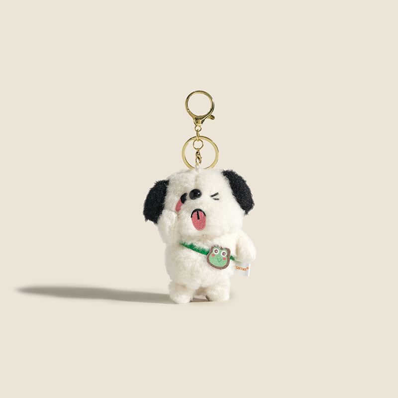 Jun's Journal - Sleutelhanger met tashanger van pluche dier (verschillende ontwerpen)