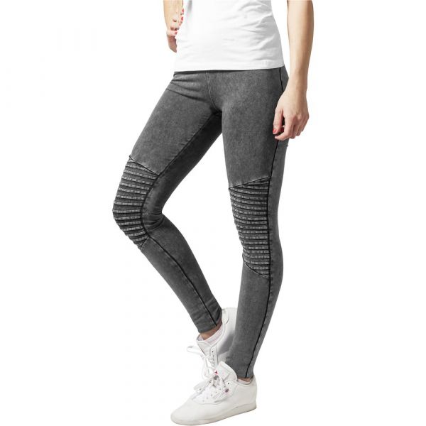 Urban Classics Denim Big Leggings Cinzento 4XL Mulher