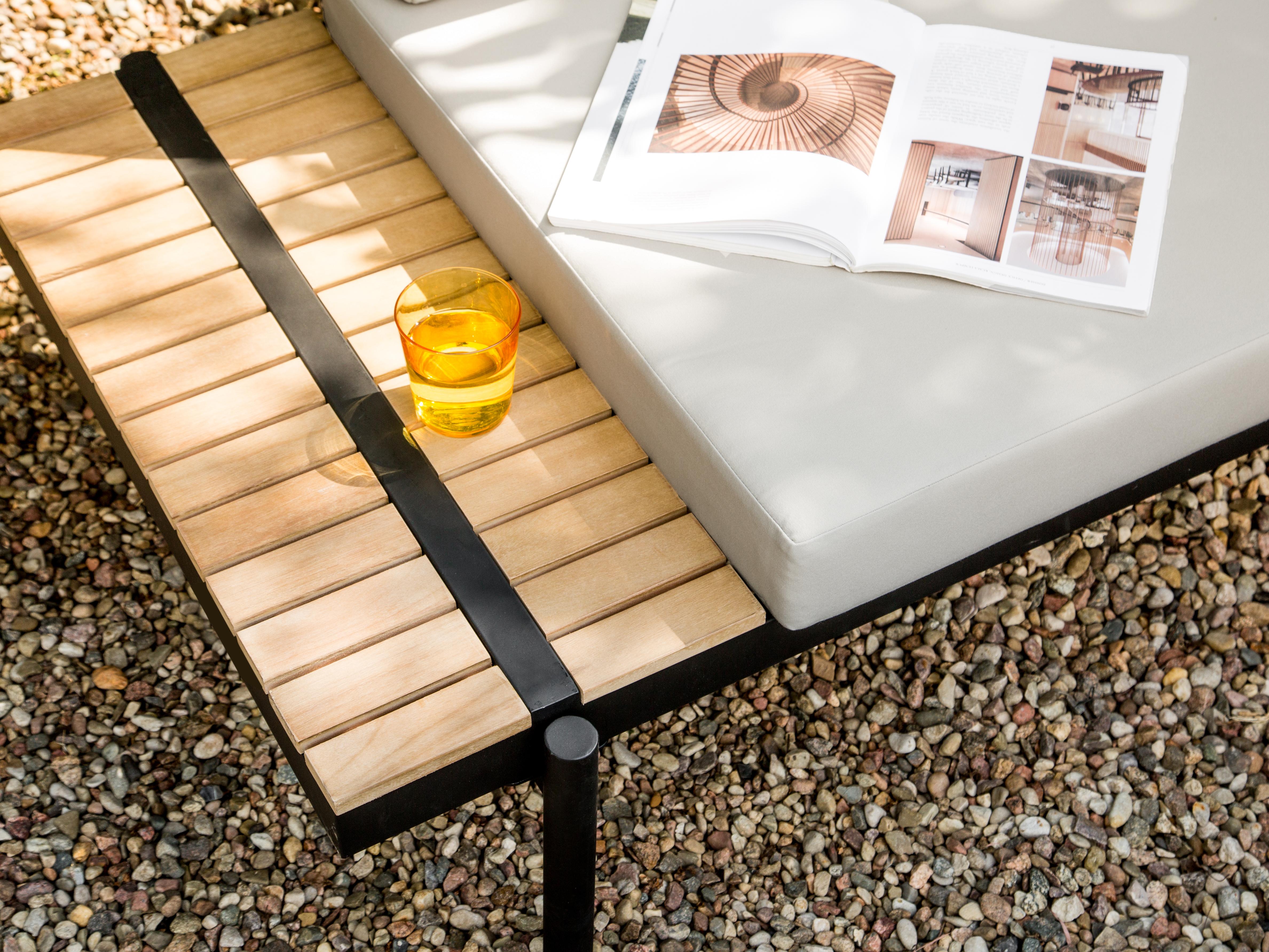 Tuin hoekloungeset met tafel 5-zits BELLARIVA Eucalyptushout Gebroken wit