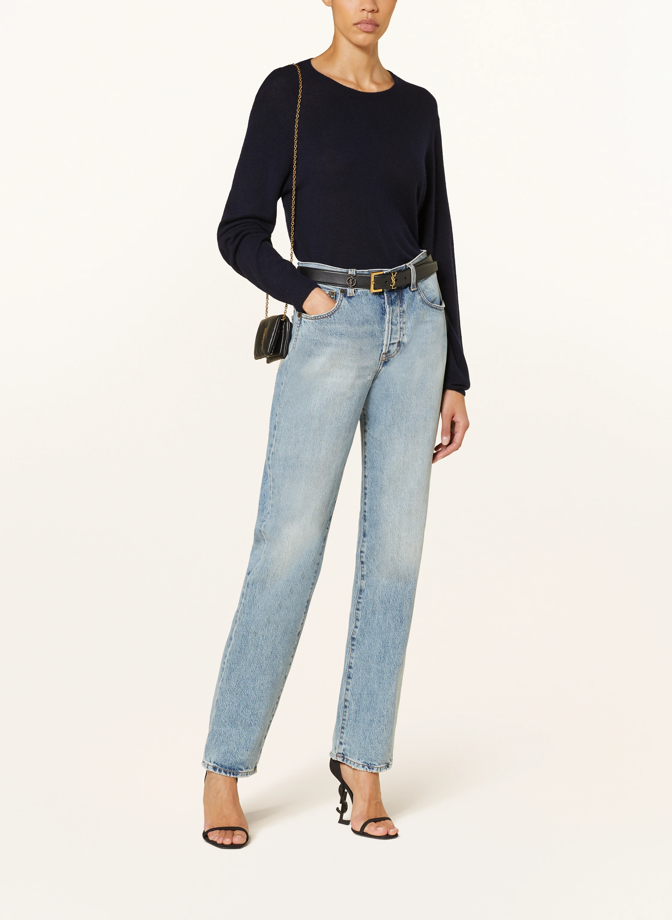 SAINT LAURENT Pullover mit Cashmere