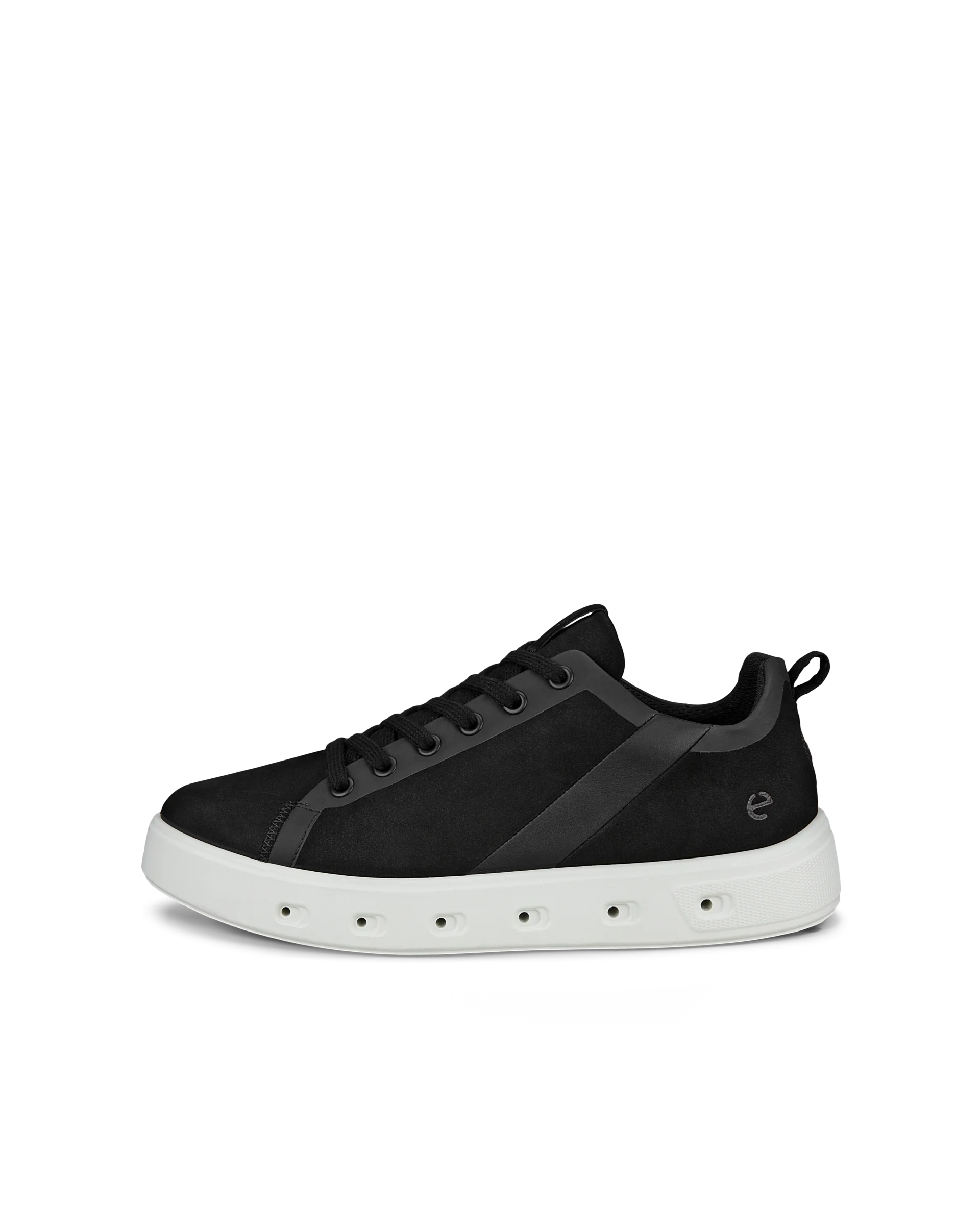 ECCO STREET 720 W Damen Sneaker aus Nubukleder mit Gore-Tex Schwarz